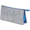 Itoya ProFolio Midtown Pouch (Gray/Blue, 4 x 7")