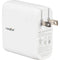 Rocstor 100W Smart USB Type-C GaN Power Adapter (White)