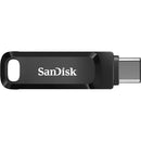 SanDisk 128GB Ultra Dual Drive Go 2-in-1 Flash Drive (Black)