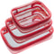 Filmsticks Set of Thermoplastic Polyurethane Transparent Cases (Red)