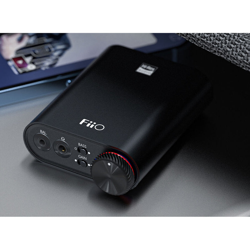 FiiO K3 V2 Desktop DAC and Headphone Amplifier (Black)