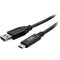 C2G USB 3.2 Gen 1 Type-C to Type-A Male Cable (6")