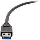 C2G USB 3.2 Gen 1 Type-C to Type-A Male Cable (6")