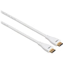 Rocstor Y10C161-W1 Premium High-Speed HDMI Cable with Ethernet (White, 10')