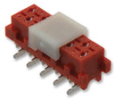 WURTH ELEKTRONIK 690367291076 Wire-To-Board Connector, 2.54 mm, 10 Contacts, Receptacle, WR-MM Series, Surface Mount, 2 Rows