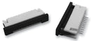 WURTH ELEKTRONIK 68611014122 FFC / FPC Board Connector, ZIF, 1 mm, 10 Contacts, Plug, Surface Mount, Top