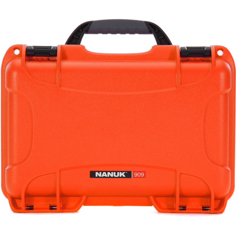 Nanuk 909 Waterproof Hard Case with Foam Inserts for GoPro HERO9 & HERO10 (Orange)