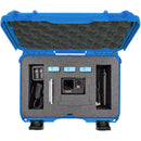 Nanuk 909 Waterproof Hard Case with Foam Inserts for GoPro HERO9 & HERO10 (Blue)