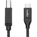 Rocstor Premium USB Type-C Male to USB Type-B Male Cable (6', Black)