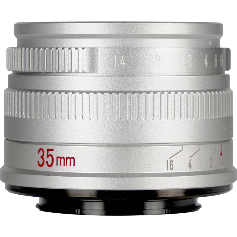 7artisans Photoelectric 35mm f/1.4 Lens for FUJIFILM X (Silver)