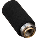 Earthworks Broadcast Foam Windscreen with Windscreen Adapter for ETHOS Microphone (Stainless Steel Connector)