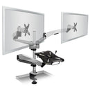 Mount-It! Dual Monitor & Laptop Mount with Cooling Fan