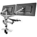 Mount-It! Dual Monitor & Laptop Mount with Cooling Fan