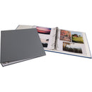 Print File D-Ring Oversized Binder (Gray, 1.5")