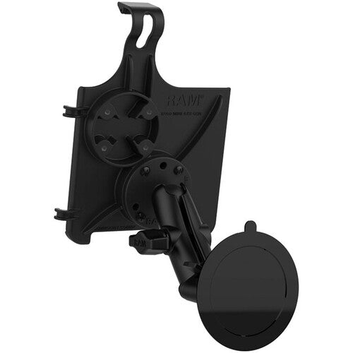 RAM MOUNTS Twist-Lock Suction Cup Mount and EZ-Roll'r Cradle for Apple iPad mini 6