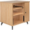 Gator Frameworks Elite Series Furniture Sidecar Rack Cabinet (Natural Maple Matte)