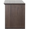 Gator Frameworks Elite Series Furniture Desktop 8 RU Studio Rack (Dark Walnut Brown)