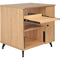Gator Frameworks Elite Series Furniture Sidecar Rack Cabinet (Natural Maple Matte)