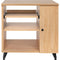 Gator Frameworks Elite Series Furniture Sidecar Rack Cabinet (Natural Maple Matte)