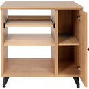 Gator Frameworks Elite Series Furniture Sidecar Rack Cabinet (Natural Maple Matte)