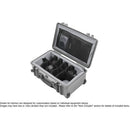 PortaBrace Superlite Hard Case with Divider Kit for Luxli Cello (Gray)