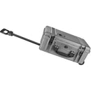 PortaBrace Superlite Hard Case with Divider Kit for Luxli Cello (Gray)