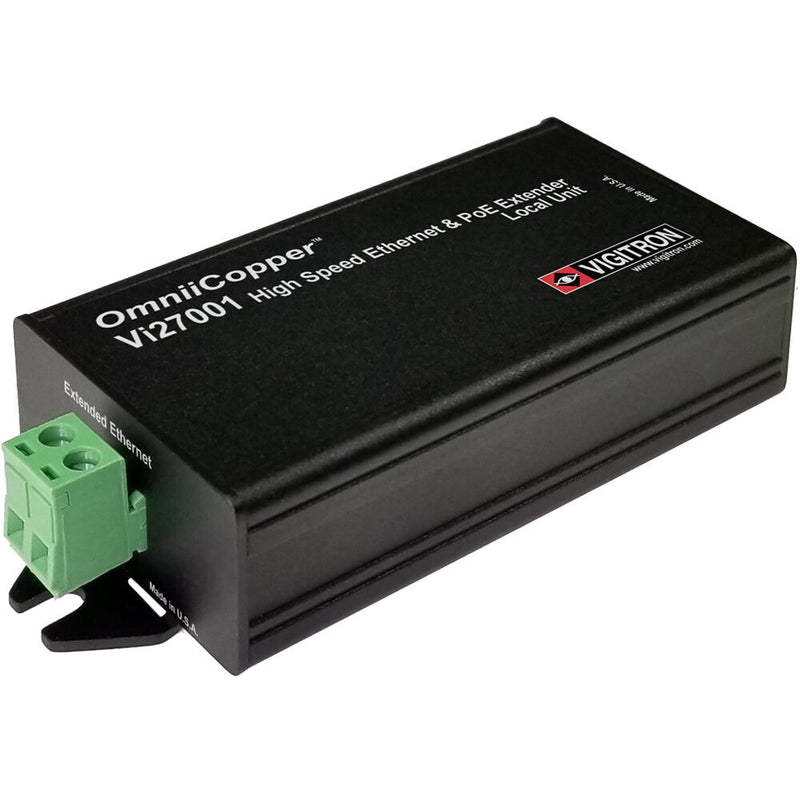 Vigitron OmniiCopper Vi27001 1-Port Ethernet & PoE Receiver over Single-Pair Wires