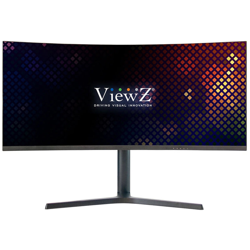 ViewZ VZ-34CGM 34" LED-Backlit Curved Surveillance Monitor