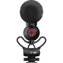 JOBY Wavo PRO DS Hybrid Analog/USB Camera-Mount Shotgun Microphone