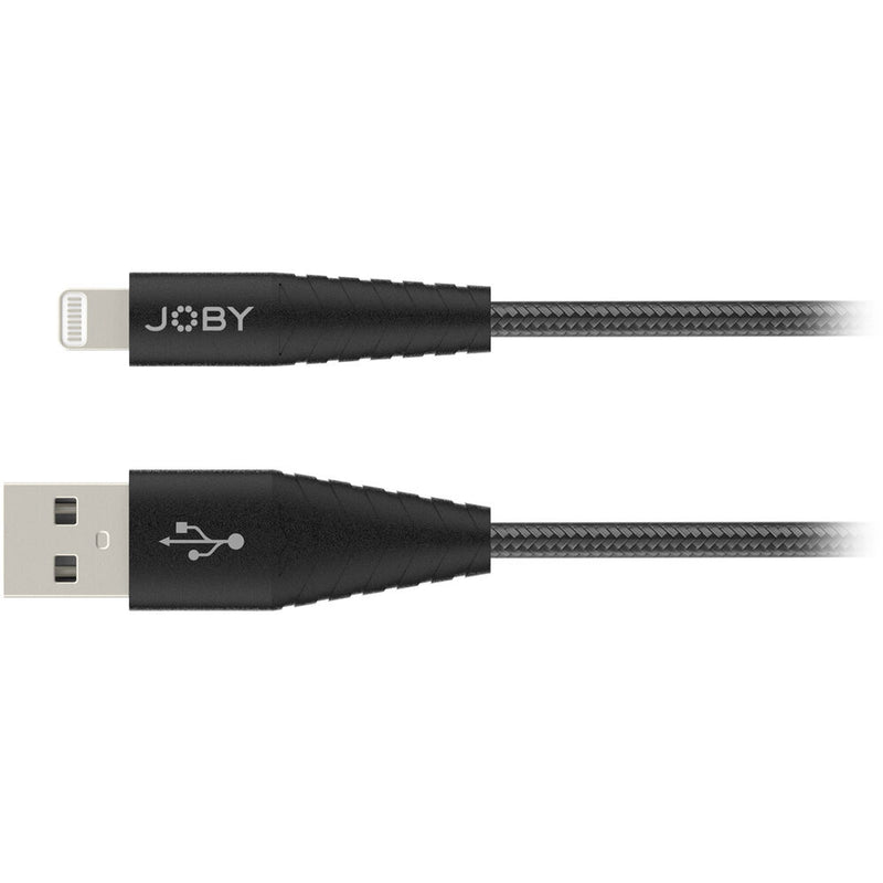 JOBY Charge & Sync Lightning Cable (3.9', Black)