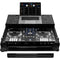 Odyssey Black Label Glide-Style Case for RANE ONE with Wheels (All Black)