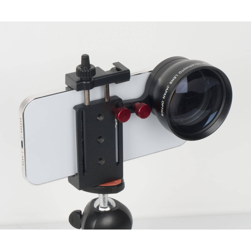 CAME-TV Smartphone Clamp with 52mm Filter and Lens Adapter