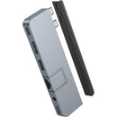 HYPER DUO PRO 7-in-2 USB Type-C Hub (Space Gray)
