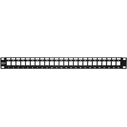 TRENDnet 24-Port Blank Keystone Patch Panel