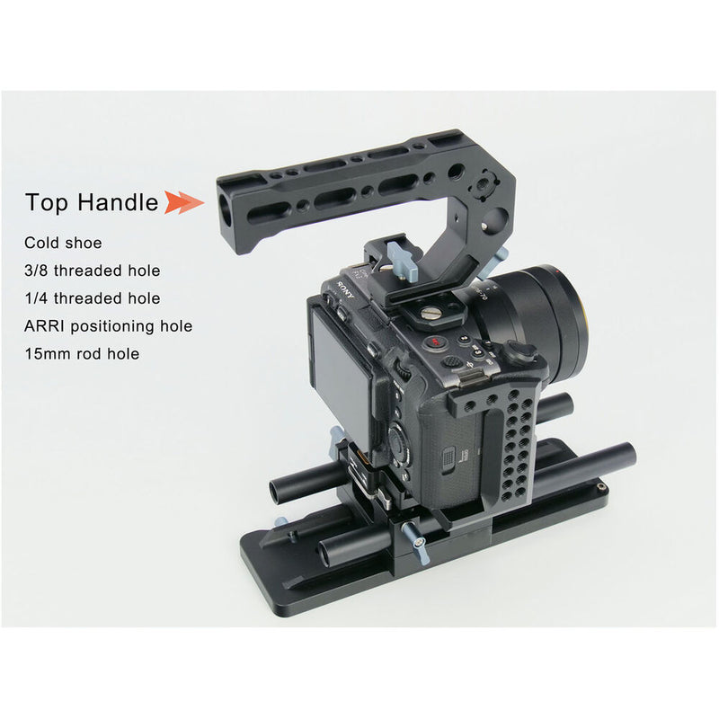 CAME-TV 6-Piece Cage Kit for Sony FX3