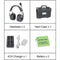 CAME-TV Kuminik8 Full-Duplex Wireless DECT Intercom System with 3 Dual-Ear Headsets (1.78 to 1.93 GHz, US)