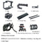 CAME-TV 9-Piece Camera Cage Kit with Top Flag & Side Flags for Canon EOS R5/R6