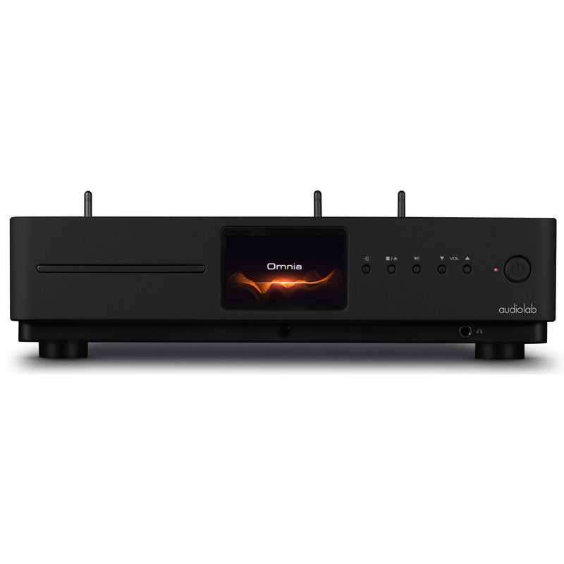 Audiolab Omnia Stereo 100W Network Amplifier and CD Player (Black)
