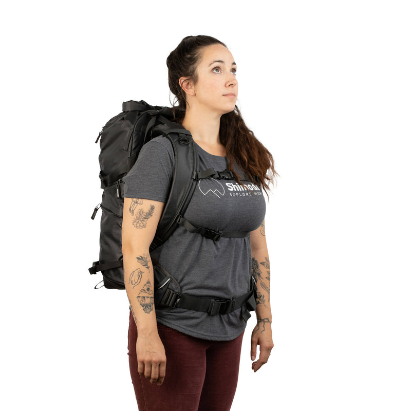 Shimoda Designs Women's Simple Backpack Straps (Black)