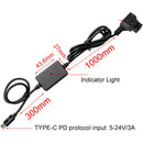 DigitalFoto Solution Limited D-Tap to USB Type-C PD Quick Charger Cable for Pro Battery