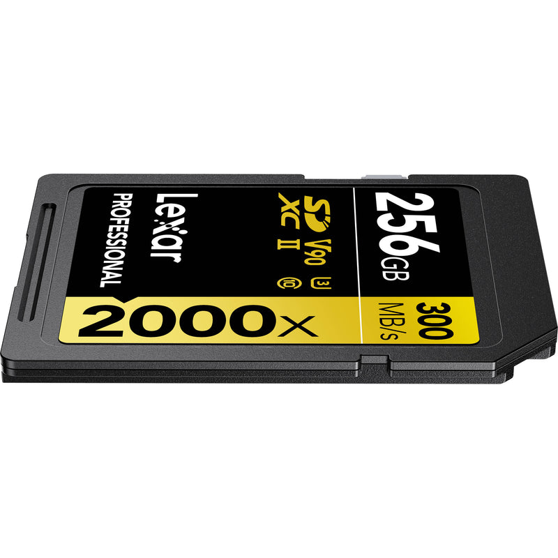 Lexar 256GB Professional 2000x UHS-II SDXC Memory Card