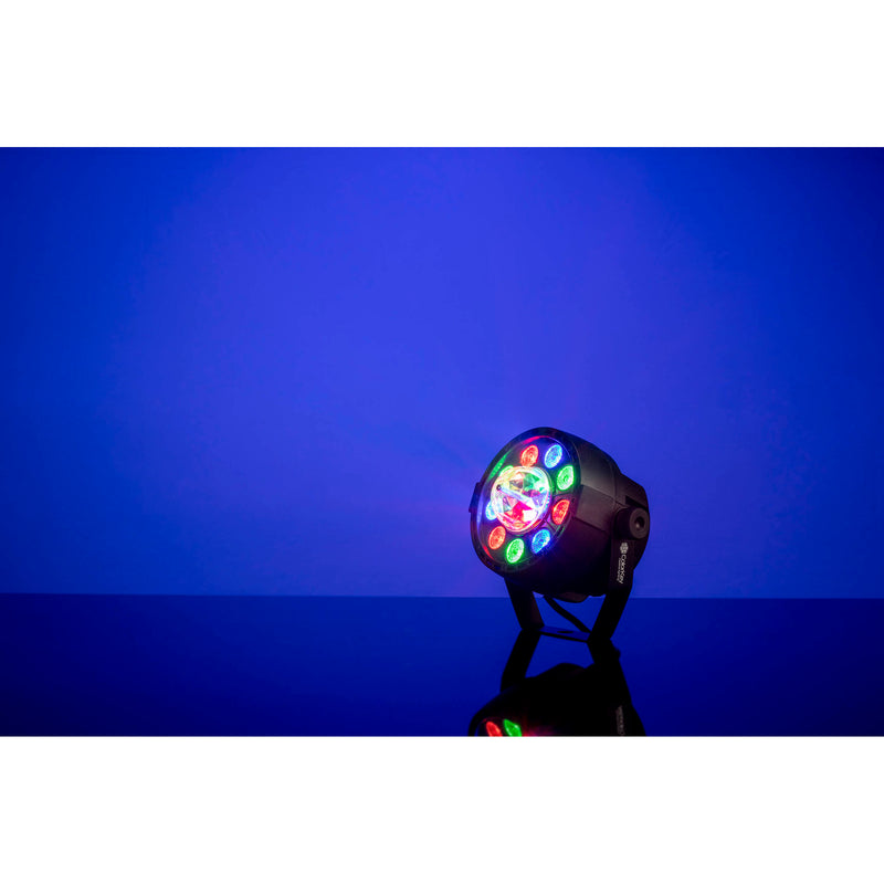 ColorKey PartyLight FX Compact Tricolor LED Swirling-Beam Lighting Effect