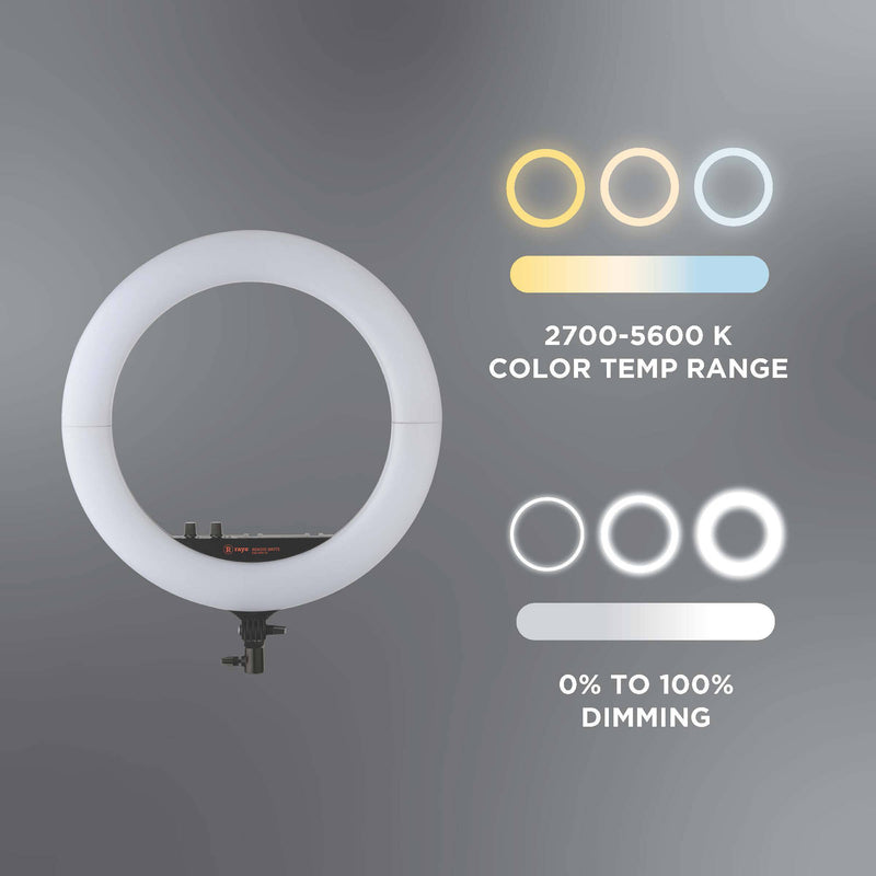 Raya Bendie-Brite Folding Bi-Color Ring Light (18")