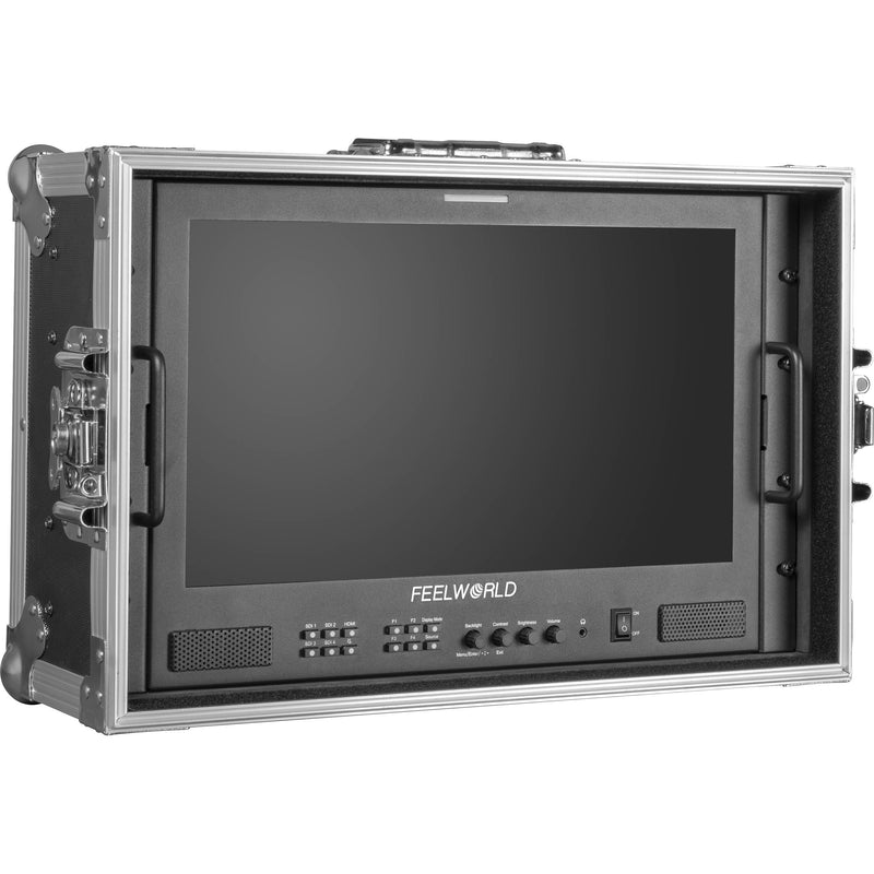 FeelWorld 17.3" Live Stream HD Broadcast Director Monitor (Carry-On Case)