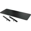 K&M 18803 Tabletop for Omega Keyboard Stands (Black)