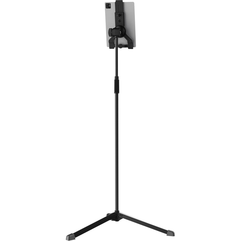 K&M Tablet Holder with Tripod Stand (Black)