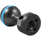 Kondor Blue Ball Head to 3/8"-16 Thread with ARRI Locating Pins for Magic Arm (Raven Black)