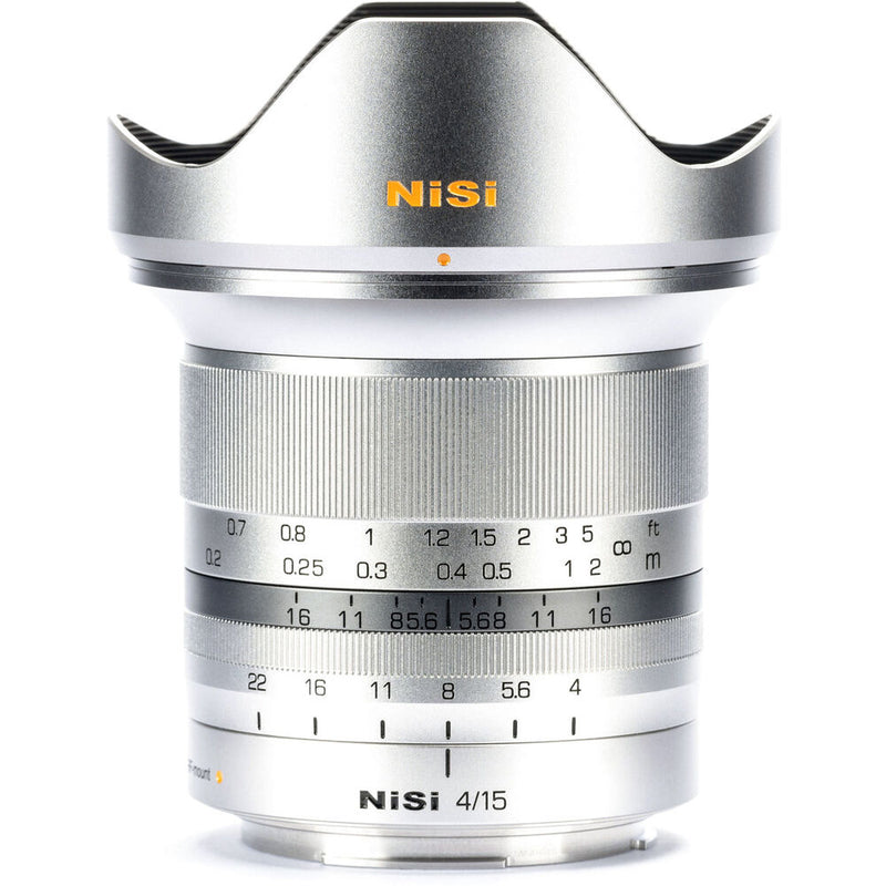 NiSi 15mm f/4 Sunstar ASPH Lens for Sony E (Silver)