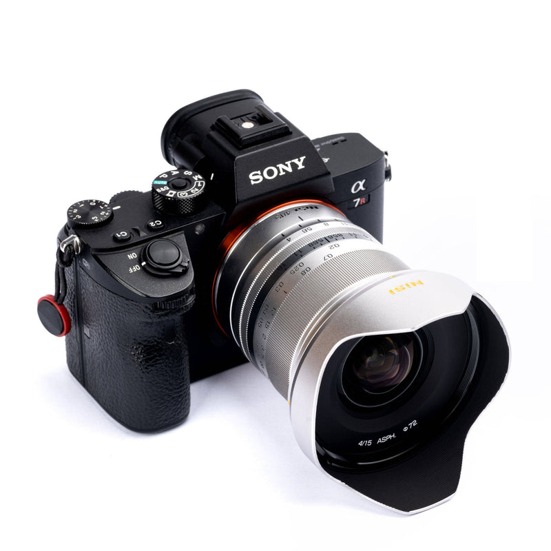 NiSi 15mm f/4 Sunstar ASPH Lens for Sony E (Silver)