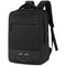 TechProtectus 15.6" Laptop Backpack with USB Charging Port (Black)